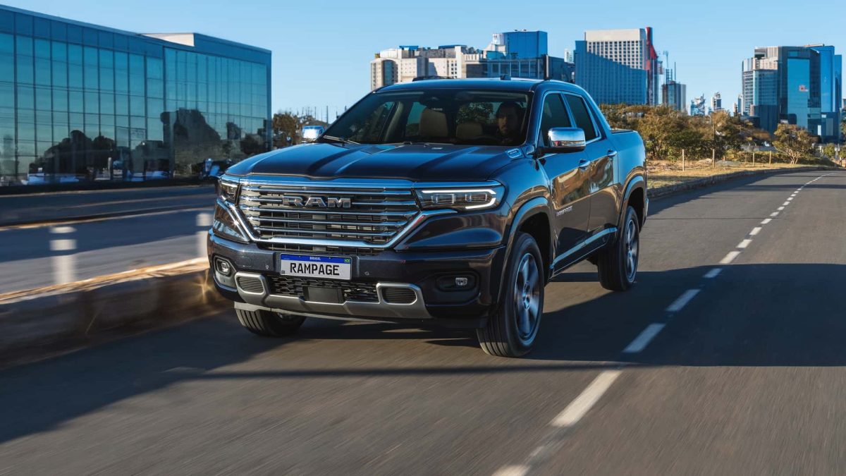 Ram Rampage Laramie 2.0 Flex 2027 sai com mais de R$ 20 mil de desconto para CNPJ