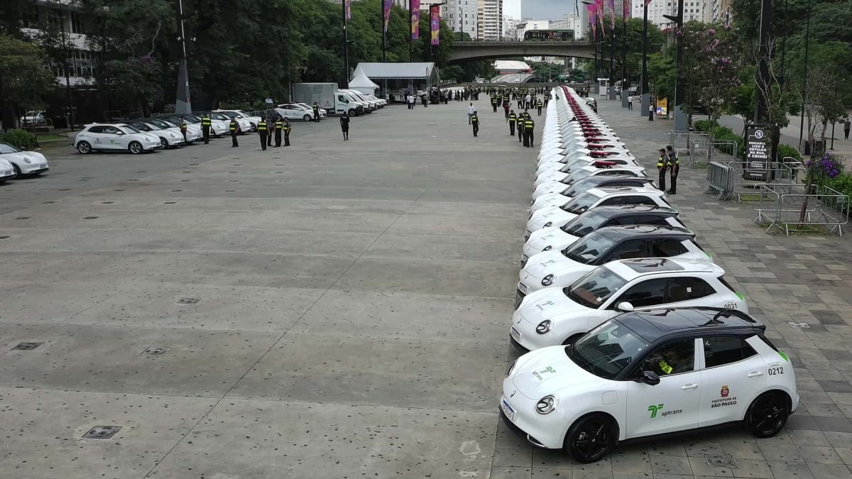 GWM Ora 03 Skin reforça frota elétrica da SPTrans na capital paulista