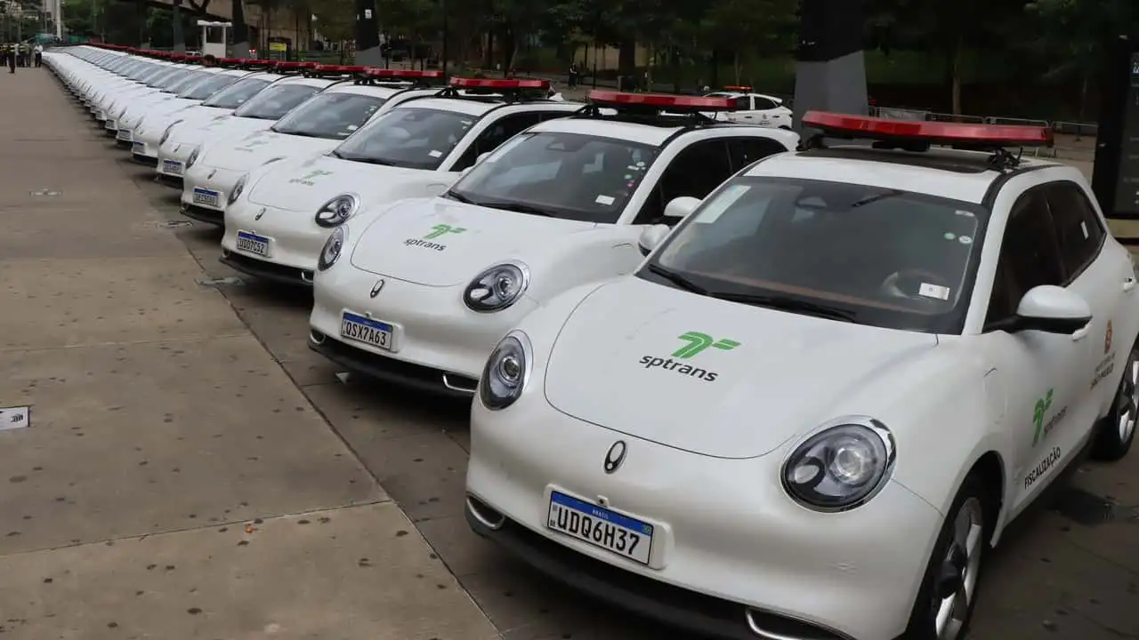 GWM Ora 03 Skin reforça frota elétrica da SPTrans na capital paulista