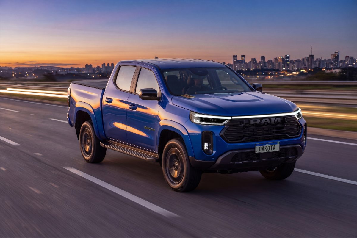 Ram lança Dakota Night Edition com acabamento escurecido por R$ 329.990