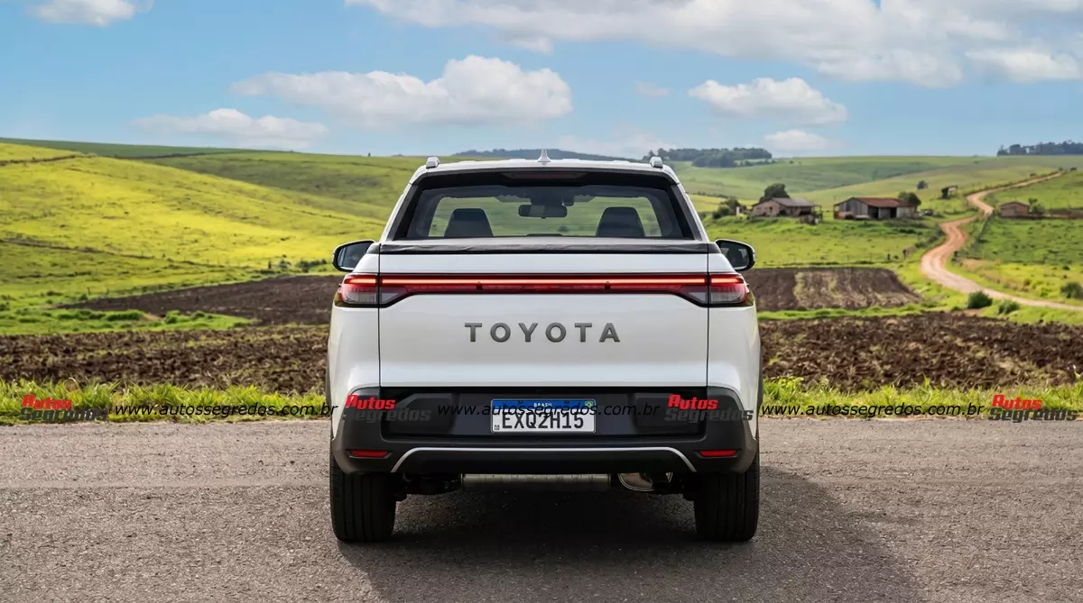Toyota Corolla picape entra em fase de testes no Brasil
