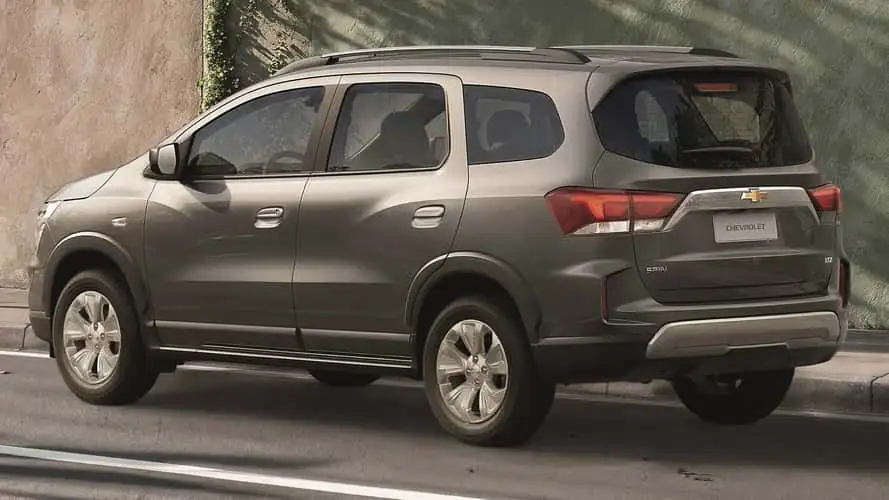 Chevrolet confirma nova Spin LTZ 2027 com versão de cinco lugares