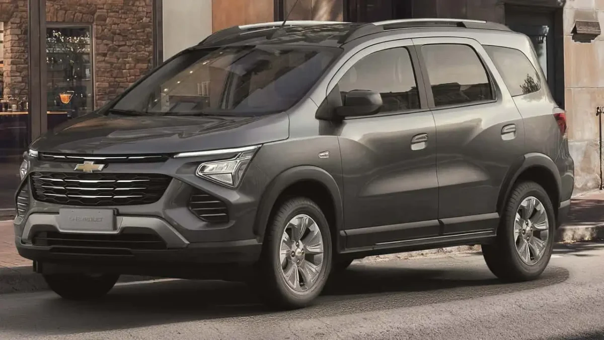 Chevrolet confirma nova Spin LTZ 2027 com versão de cinco lugares