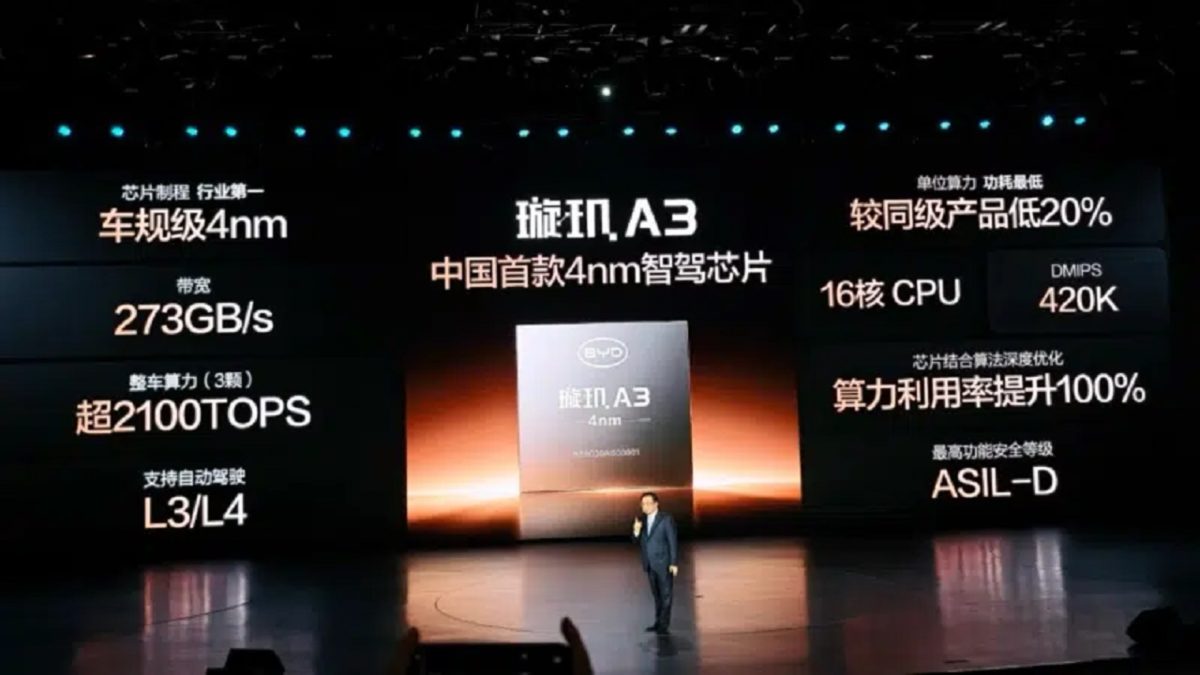 BYD entra na corrida dos chips automotivos com primeiro semicondutor de 4 nm da China