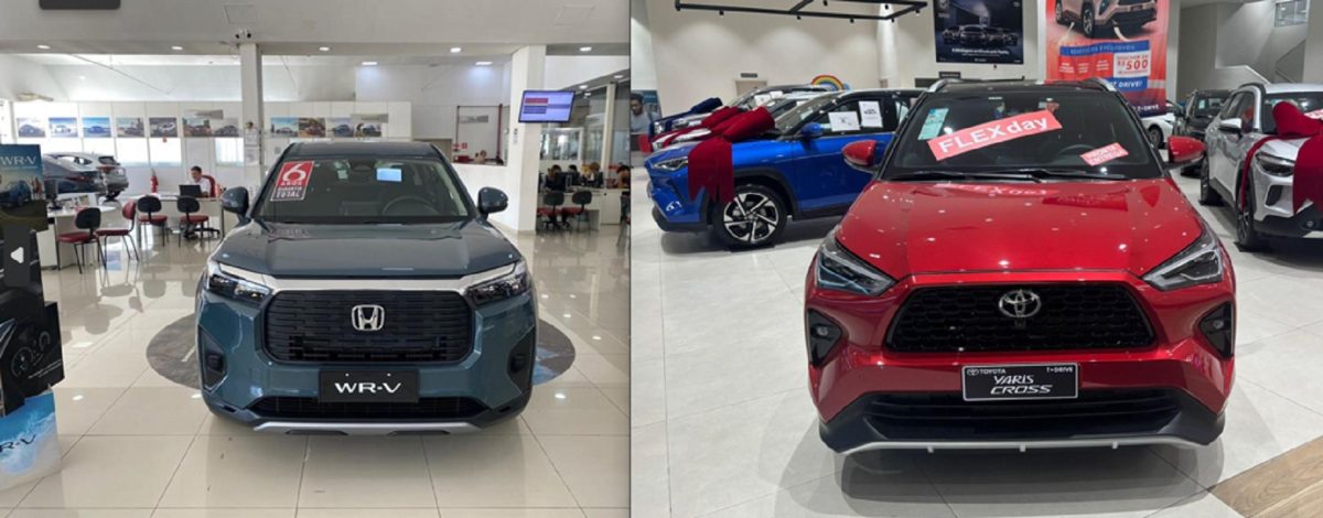 Comparativo: Honda WR-V encara Toyota Yaris Cross. Qual SUV vale mais a pena?