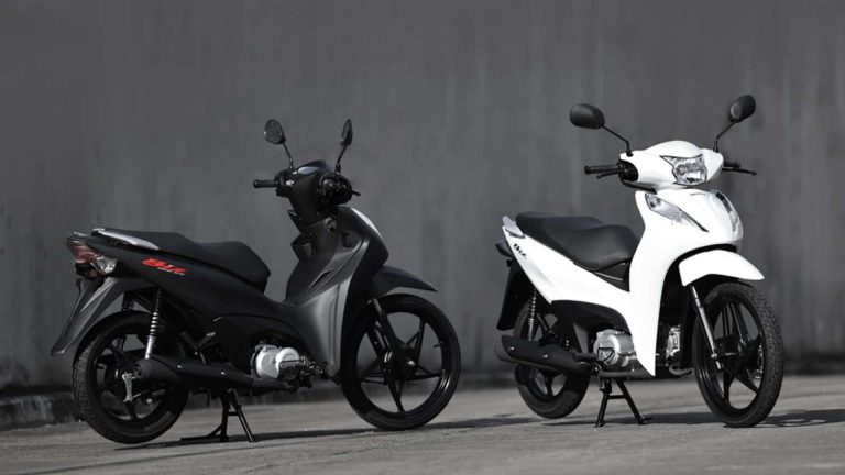 Honda renova a Biz 2027 com pneus sem câmara e visual atualizado
