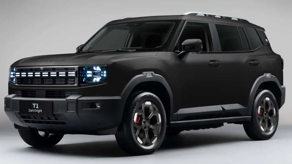 Jetour lança versões Dark Knight dos SUVs T1 e T2 com visual fosco