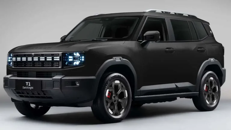 Jetour lança versões Dark Knight dos SUVs T1 e T2 com visual fosco