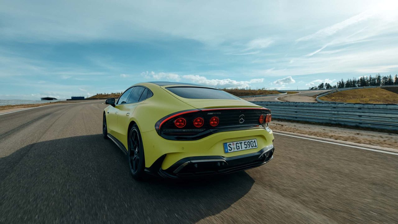 Novo Mercedes-AMG GT elétrico une 1.100 cv e ronco inspirado nos V8 da marca
