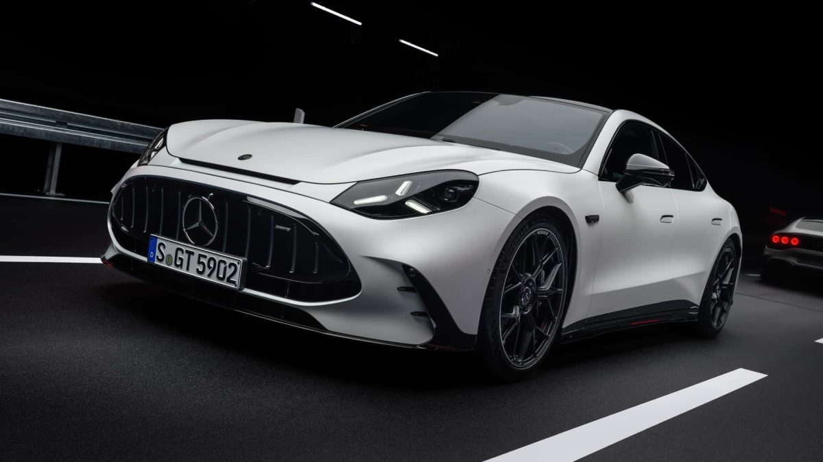 Novo Mercedes-AMG GT elétrico une 1.100 cv e ronco inspirado nos V8 da marca