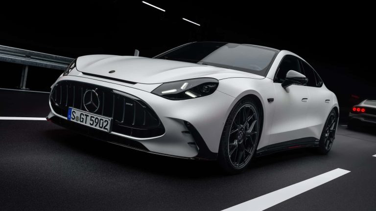 Novo Mercedes-AMG GT elétrico une 1.100 cv e ronco inspirado nos V8 da marca