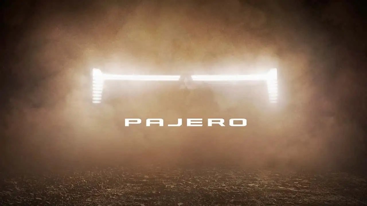 Novo Mitsubishi Pajero está chegando e estas imagens mostram tudo