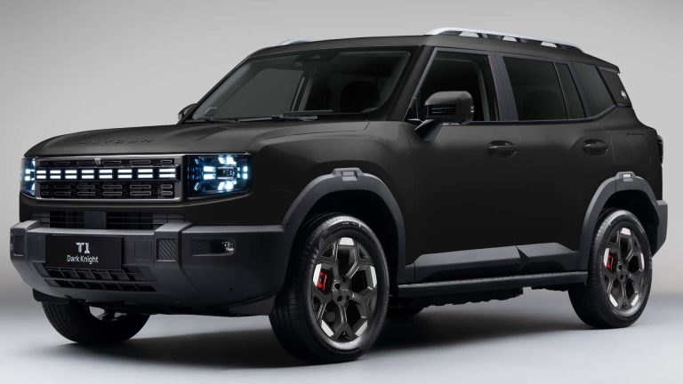 Novo Jetour T1 Dark Knight 2027 surpreende com autonomia de até 1.200 km