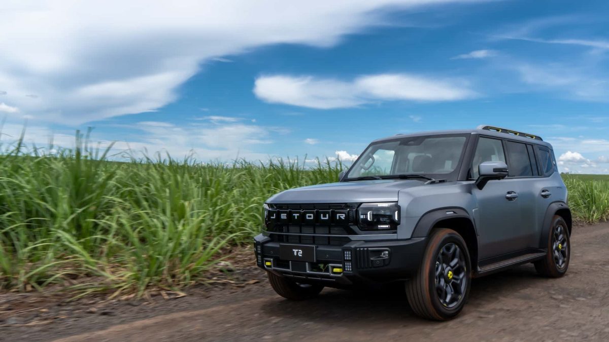 Jetour T2 alcança 500 mil vendas no mundo e confirma versão 4x4 para o Brasil